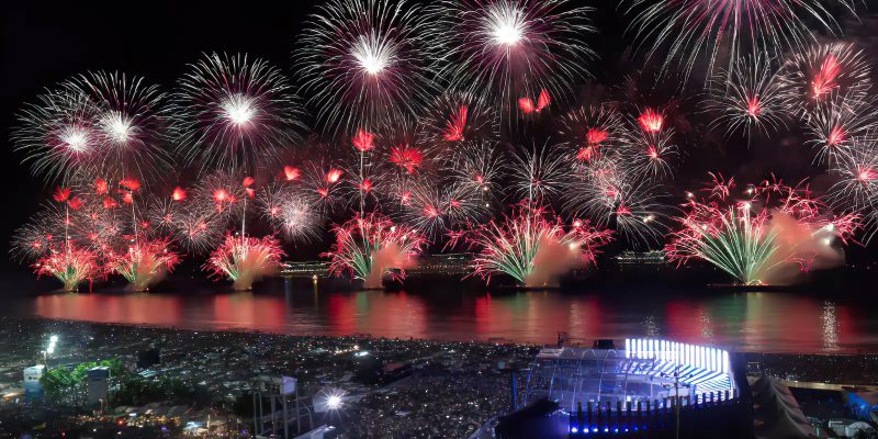 Réveillon 2025 deve movimentar R$ 3,2 bilhões no Rio de Janeiro