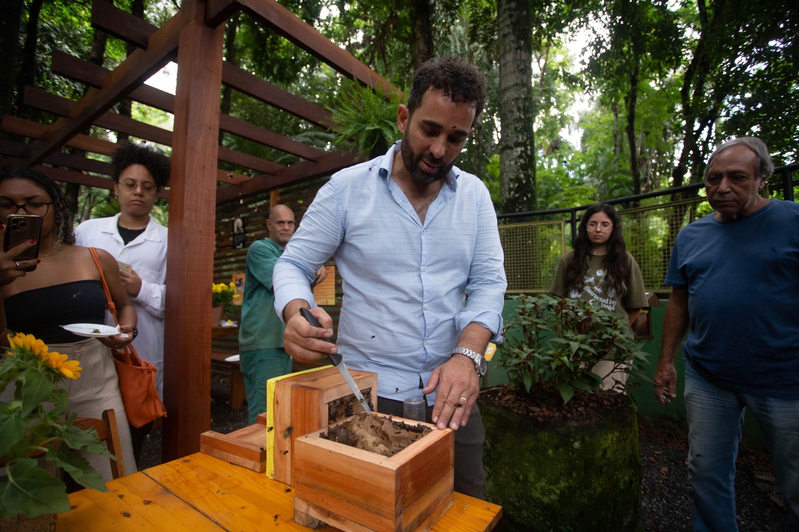 Zoológico Municipal de Volta Redonda inaugura primeiro meliponário público do município