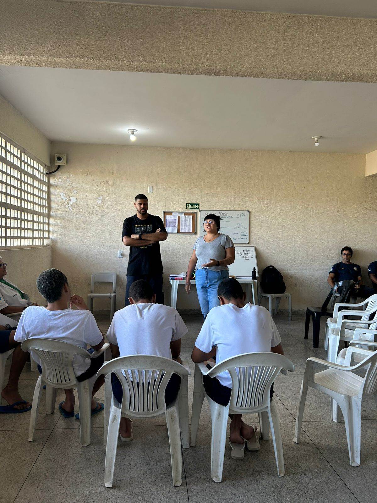 Secretaria da Juventude de Volta Redonda promove atividade cultural no Degase