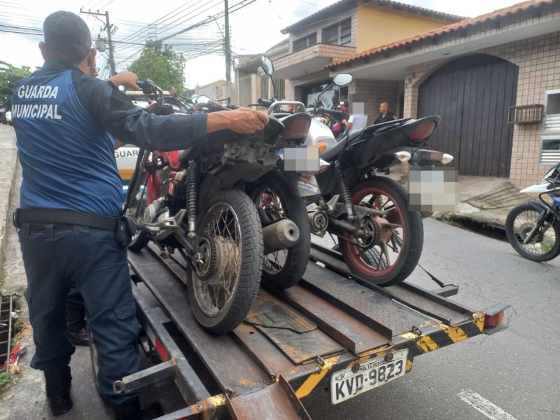 Operação contra ‘rolezinhos’ apreende nove motos em Volta Redonda