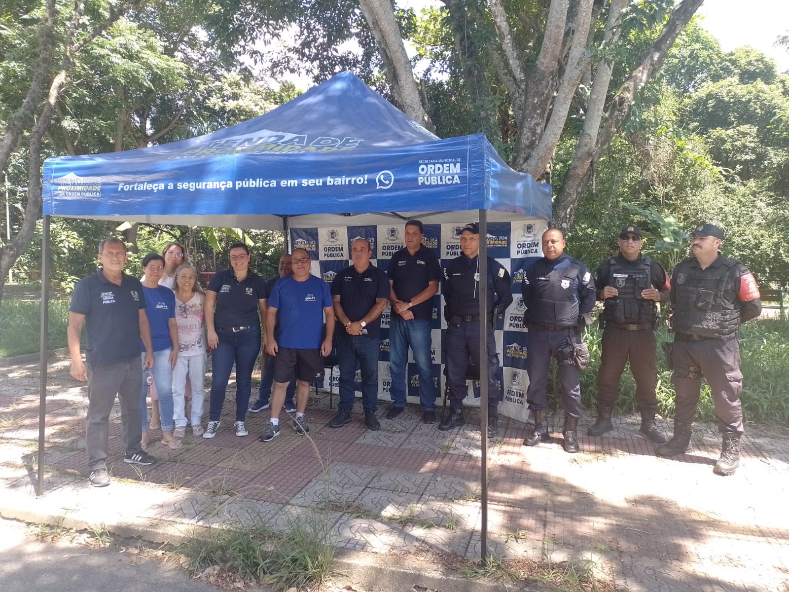 Tenda de Proximidade retoma atividades com visita a bairros de Volta Redonda
