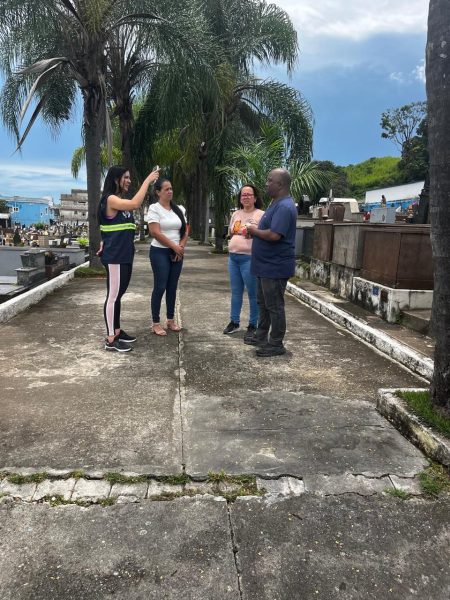 Secretaria de Assistencia Social vistoria cemiterios de Barra Mansa –