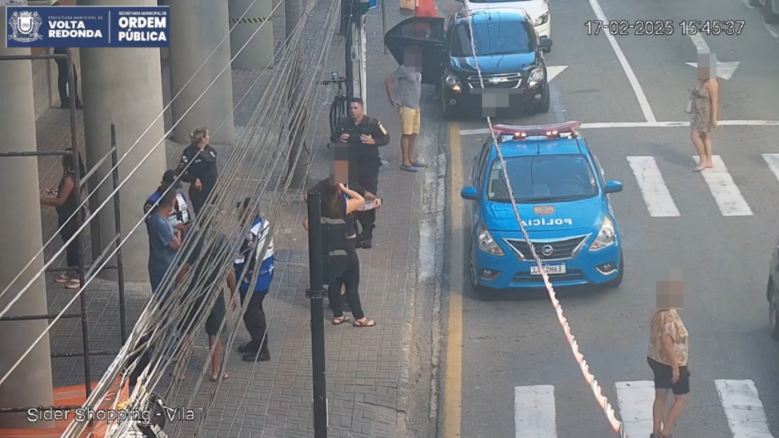 Câmeras da Ordem Pública encontram foragido da Justiça e moto roubada em Volta Redonda