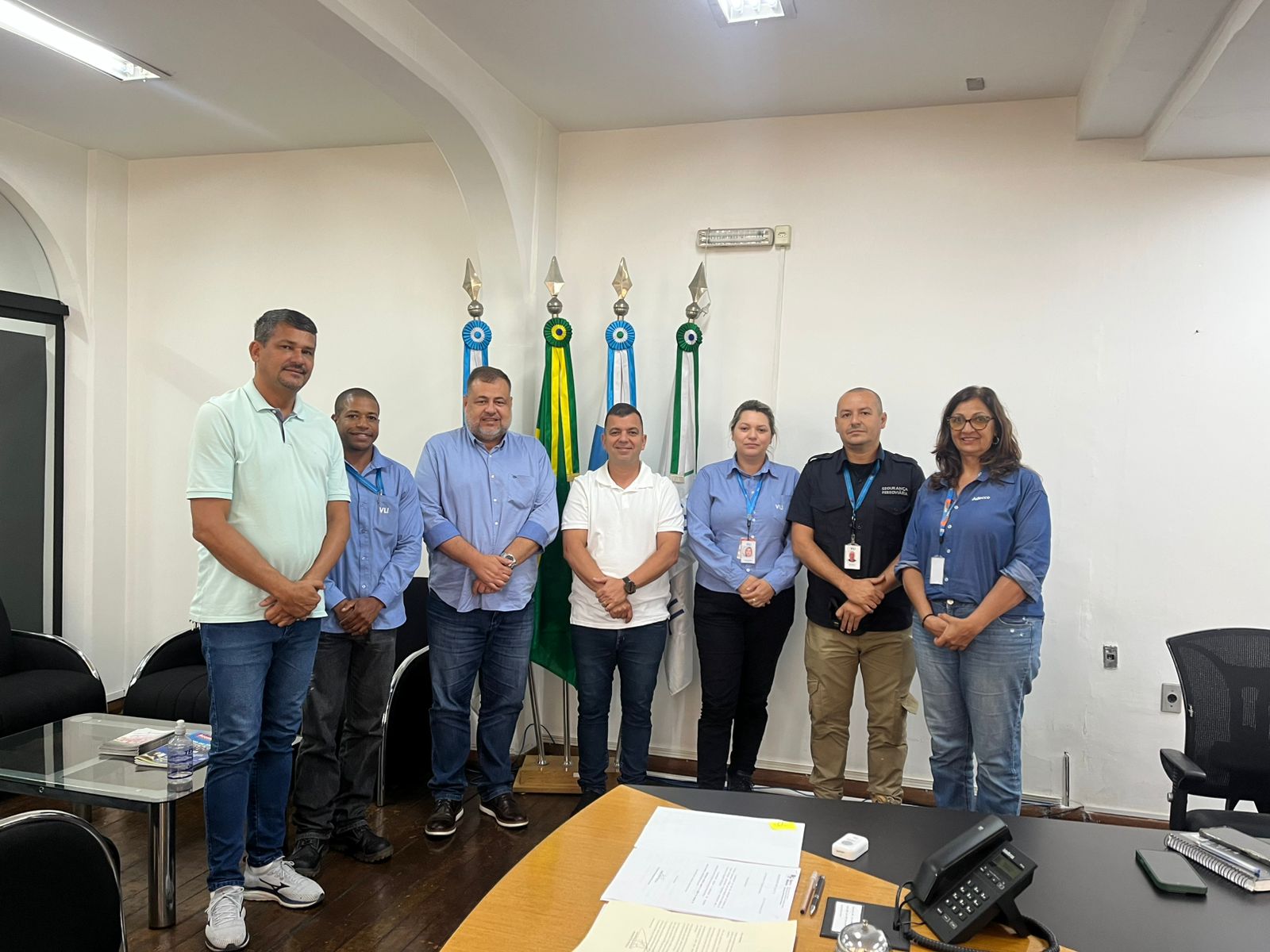 Patio de Manobras Furlani alinha transposicao da linha ferrea com representantes