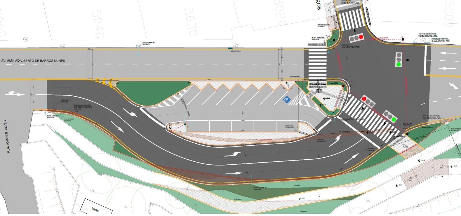 Prefeitura de Volta Redonda vai implantar trevo com semáforo na Avenida dos Mineiros, no bairro Belmonte