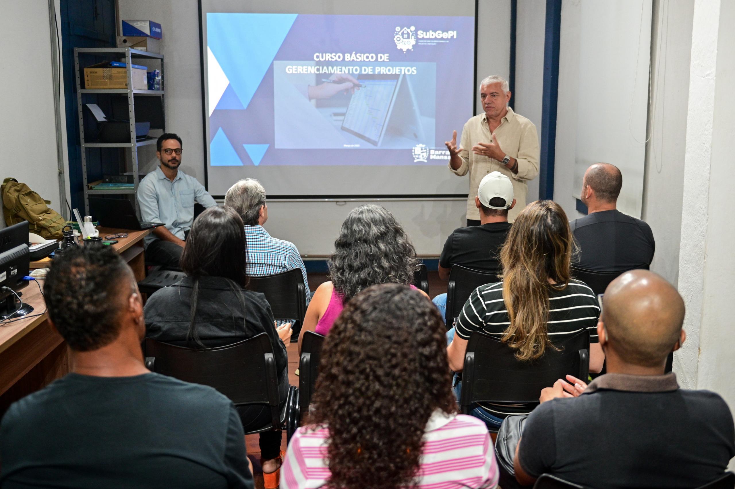 Servidores de Barra Mansa sao capacitados em Gerenciamento de Projetos