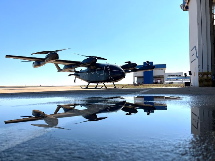 Eve Air Mobility/Divulgação Brasília (DF), 15/10/2024 - BNDES aprova R$ 500 milhões para Eve Air Mobility produzir o carro voador. Foto: Eve Air Mobility/Divulgação