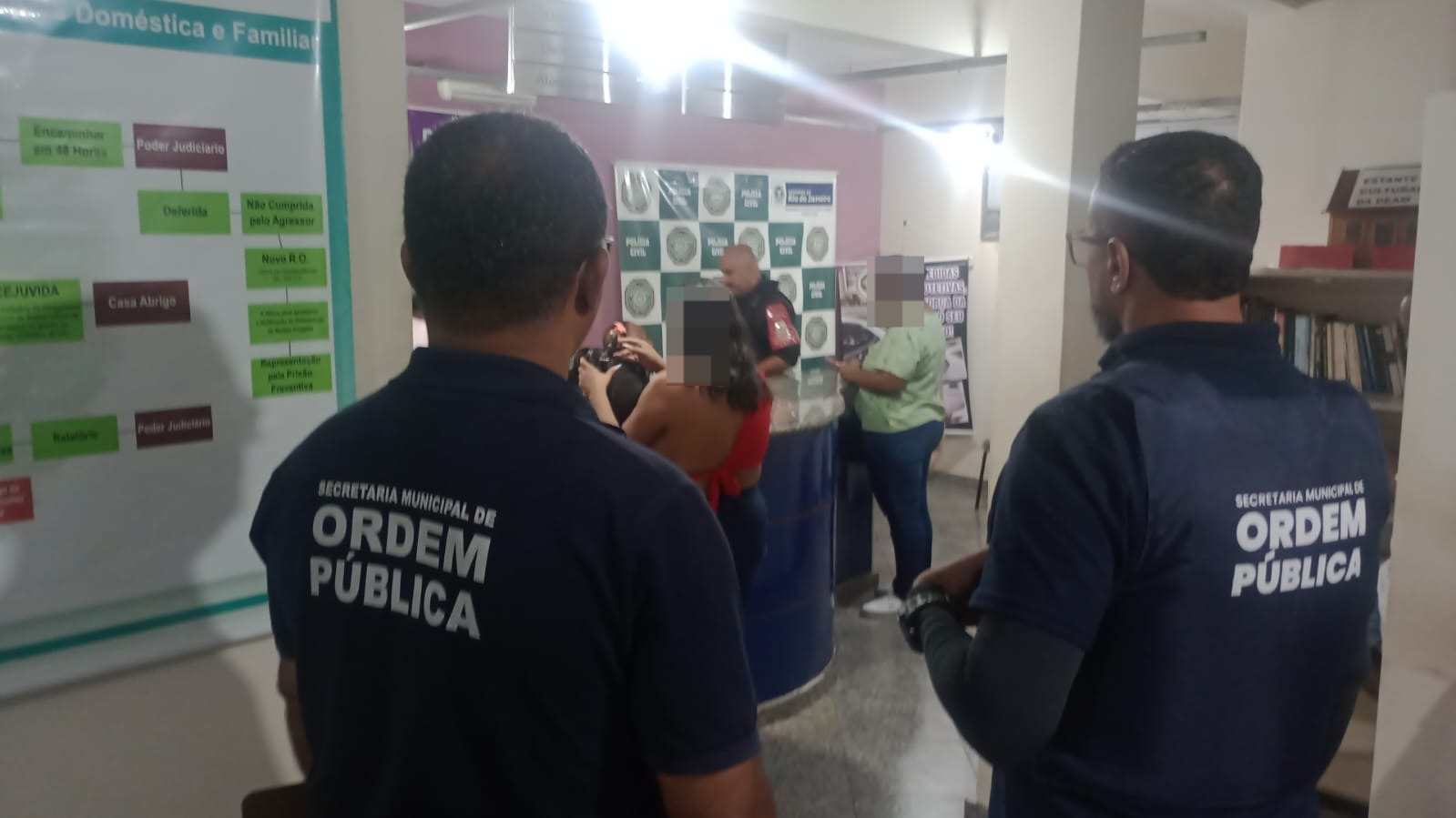 Mulher pede ajuda pelo WhatsApp da Ordem Pública e homem é detido suspeito de agressão em Volta Redonda
