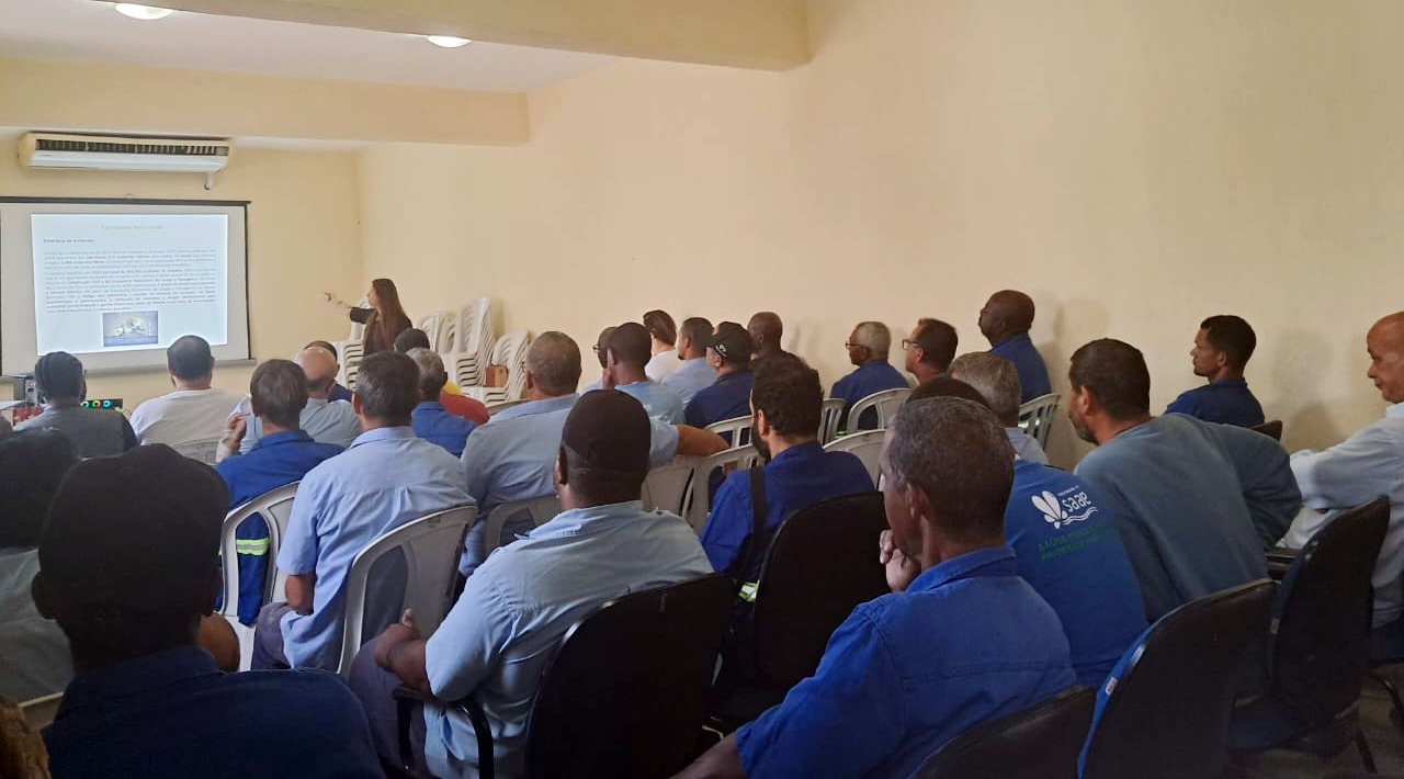 ‘Abril Verde’: Saae de Volta Redonda reúne servidores para falar sobre saúde, prevenção e qualidade de vida no trabalho