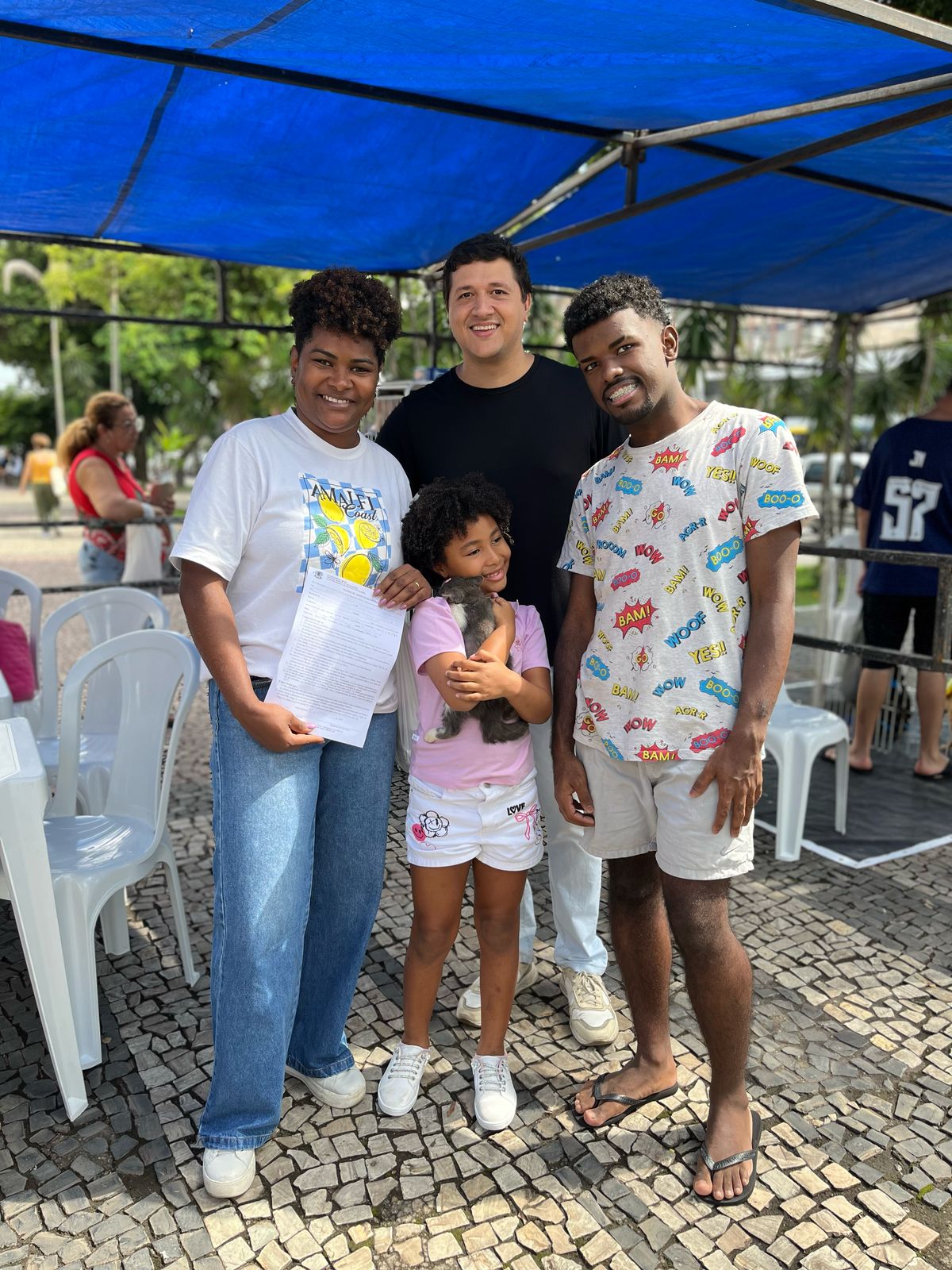 Nove animais são adotados em evento da Prefeitura de Volta Redonda