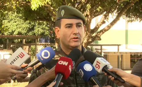 Frame TV Brasil Brasília (DF) 02/04/2025 - Coronel Rafael Alves, chefe do Escalão de Pessoal da 11ª região militar do Exército Brasileiro
Frame TV Brasil