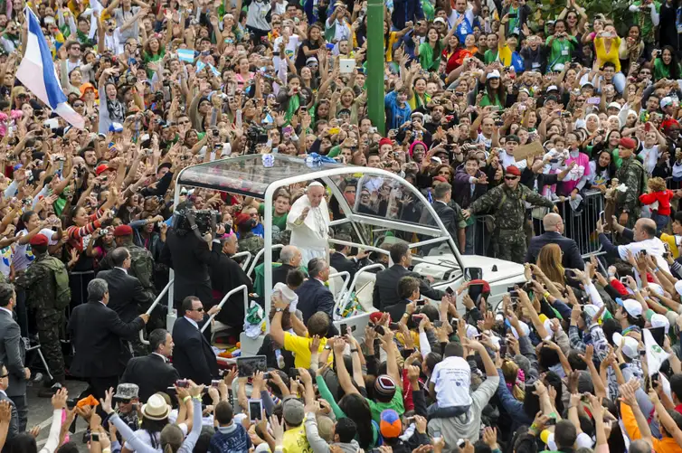 Rio de Janeiro (RJ) 21/04/2025 - Foto de arquivo - Rio de Janeiro - Papa Francisco reza missa de encerrqamento da Jornada Mundial da Juventude na praia de Copacabana.
Foto: Tânia Rêgo/Agência Brasil