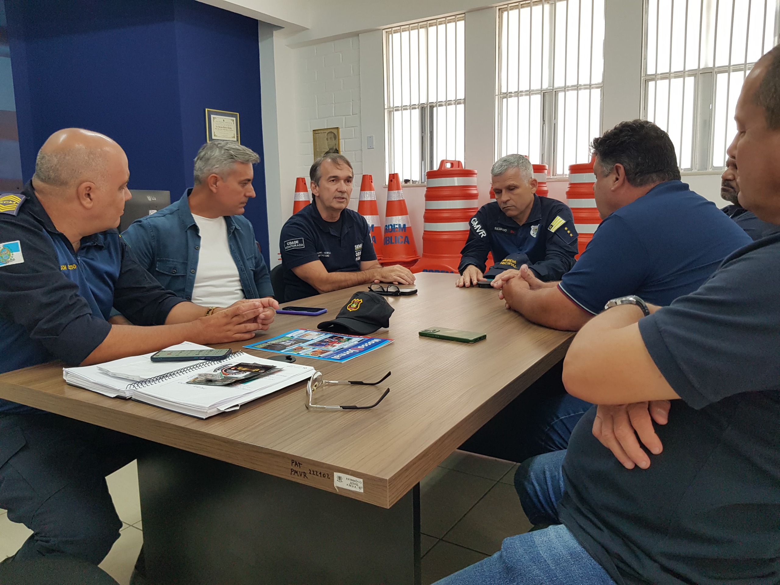 Modelo de segurança, Ordem Pública de Volta Redonda recebe comitiva de Paraíba do Sul