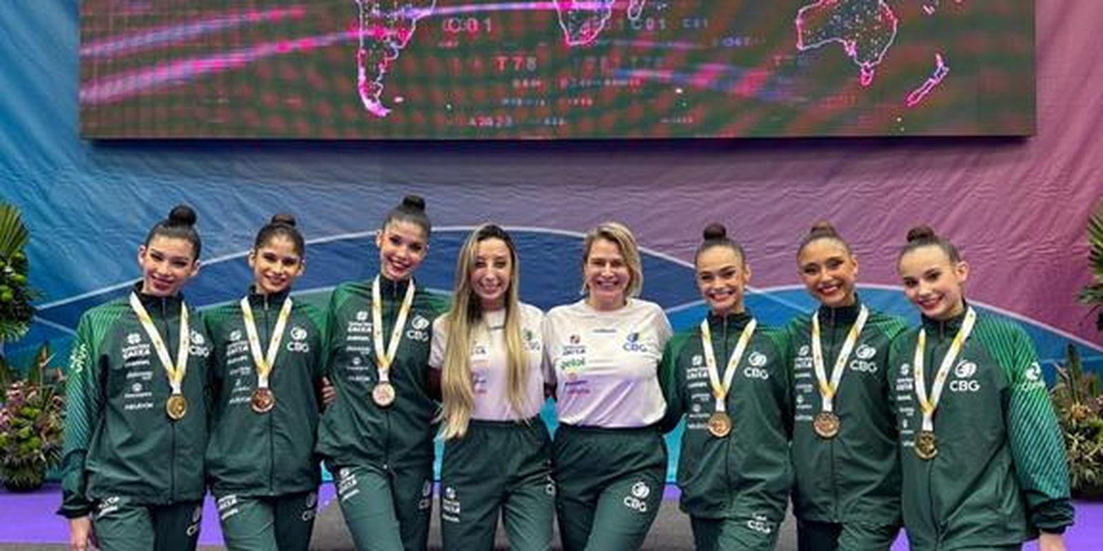 Ginástica Rítmica: Brasil fecha etapa da Copa do Mundo com três ouros