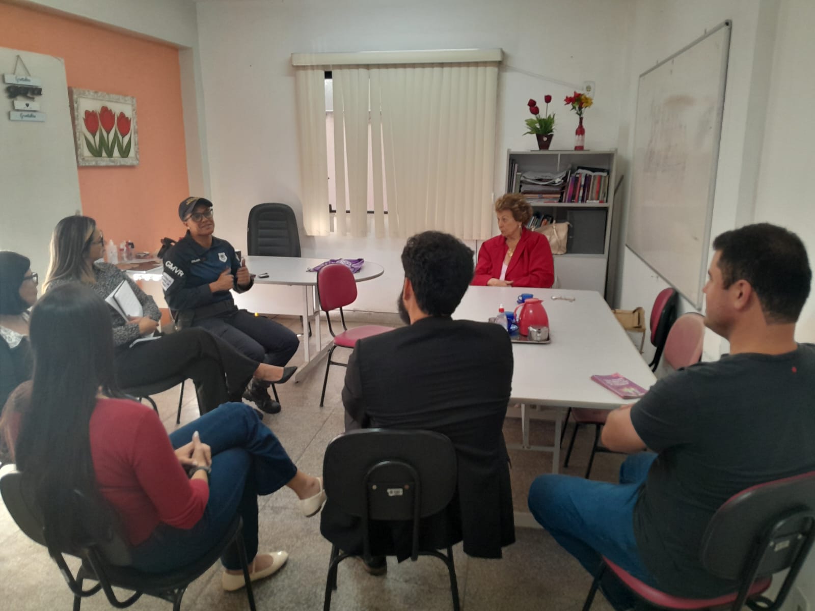 Defensor público conhece serviços ofertados pela Prefeitura de Volta Redonda para mulheres em situação de violência doméstica e familiar