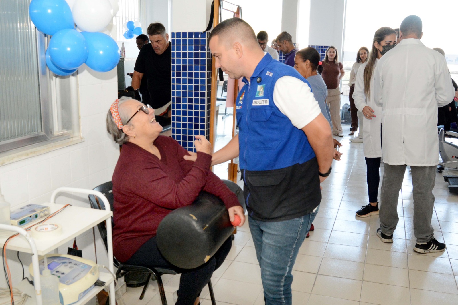 Furlani acompanha resultado de intervencoes no Centro do Idoso –