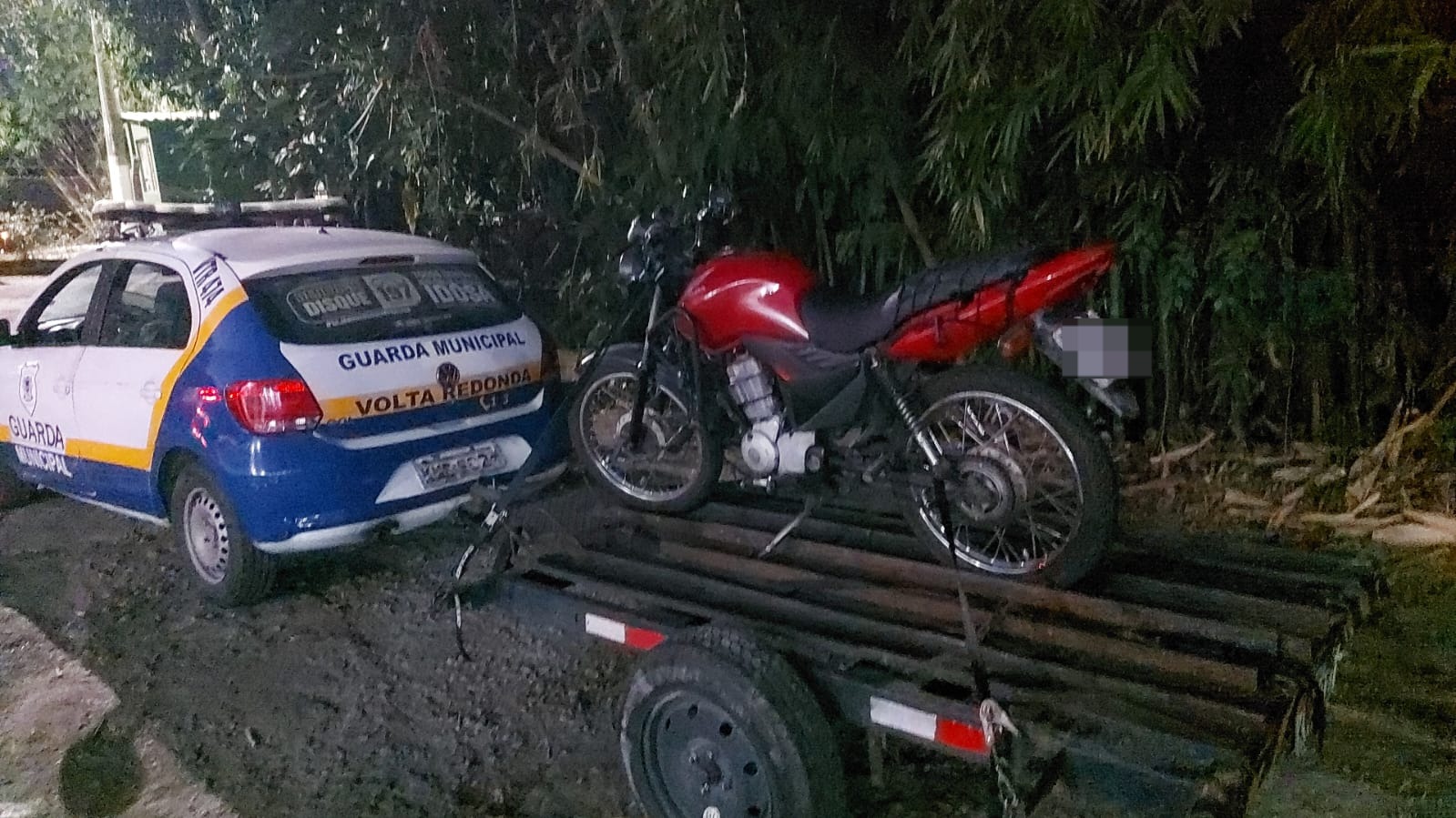 Guarda Municipal flagra inabilitado e apreende moto ‘barulhenta’ em Volta Redonda