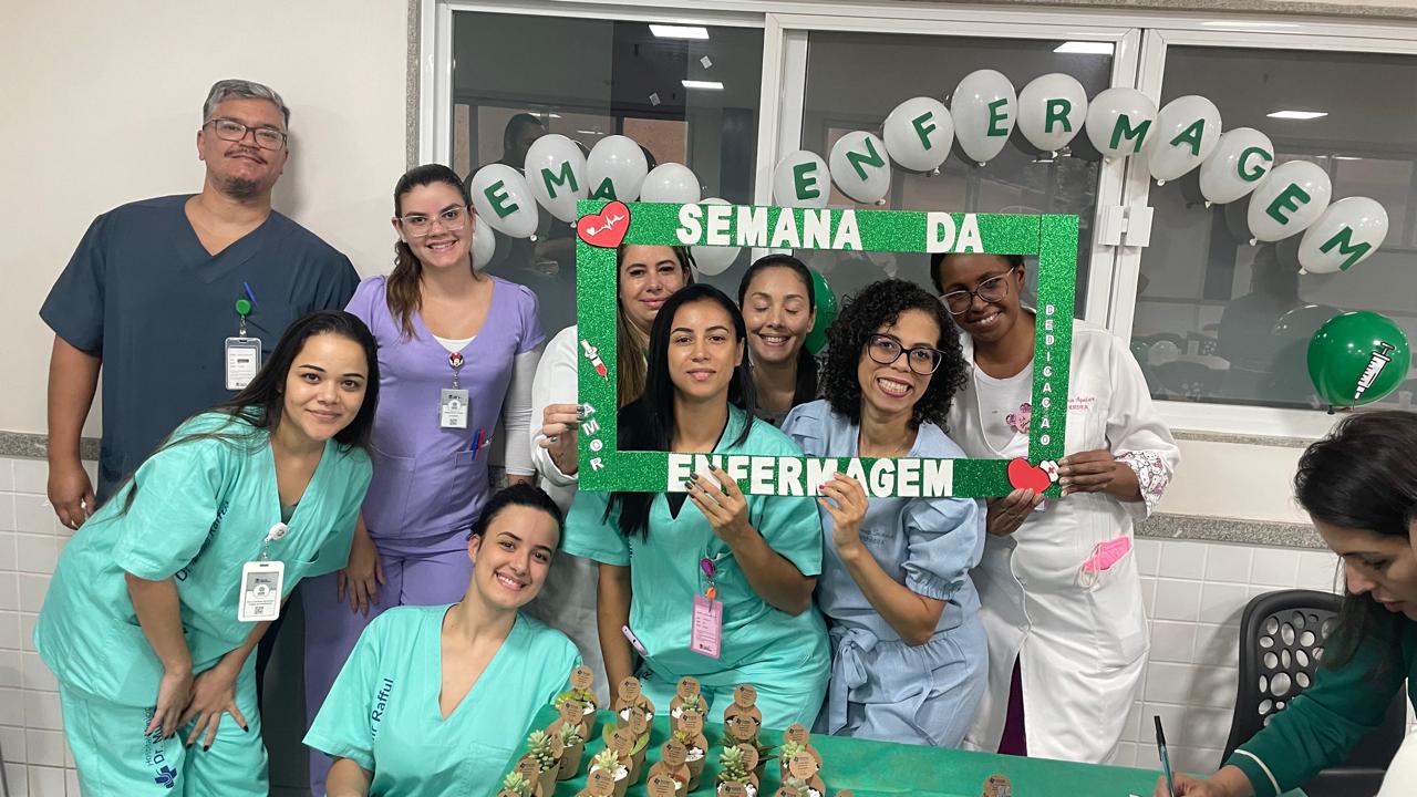 Hospital Munir Rafful promove a Semana da Enfermagem em Volta Redonda