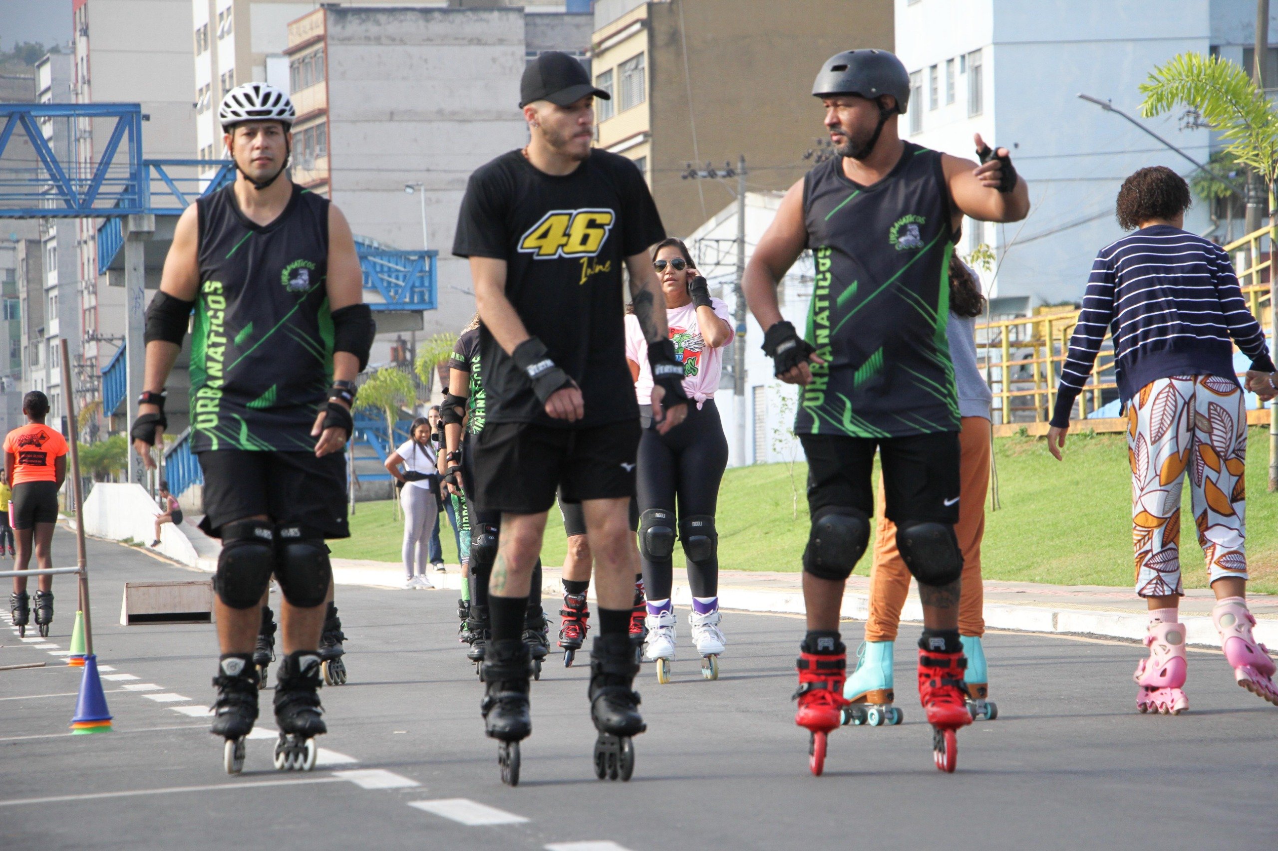 1° Encontro de Patinadores garante diversao para as familias em