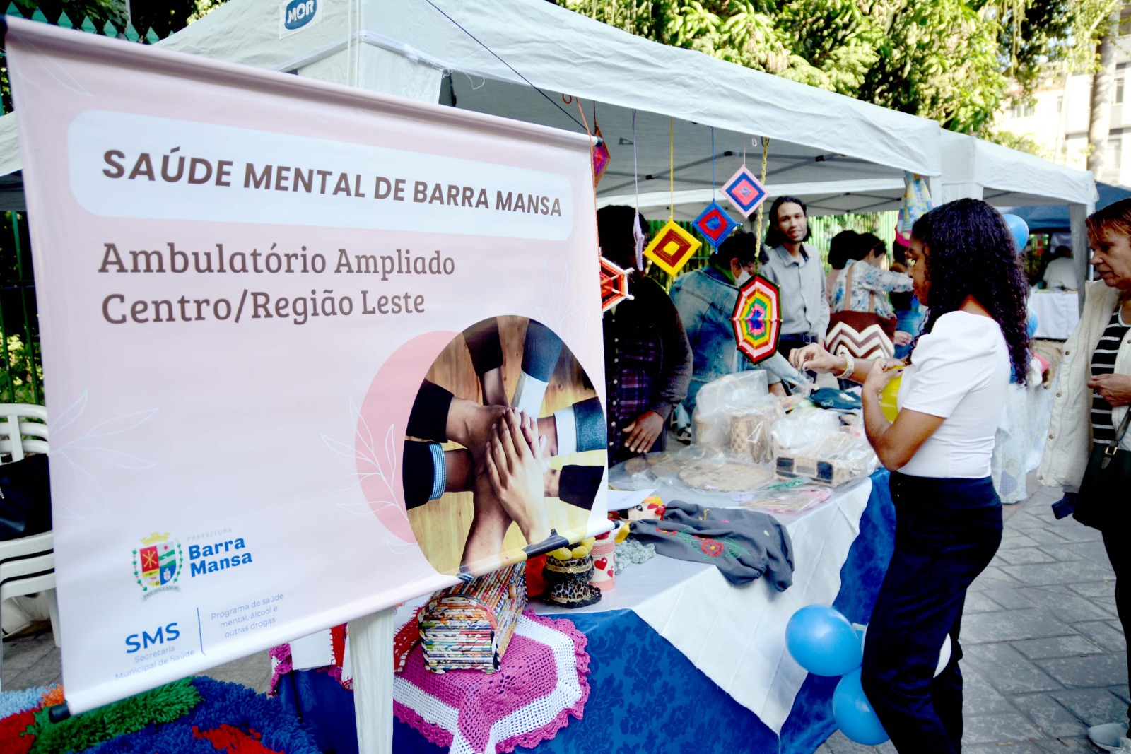 Barra Mansa realiza primeira exposicao e venda de trabalhos terapeuticos