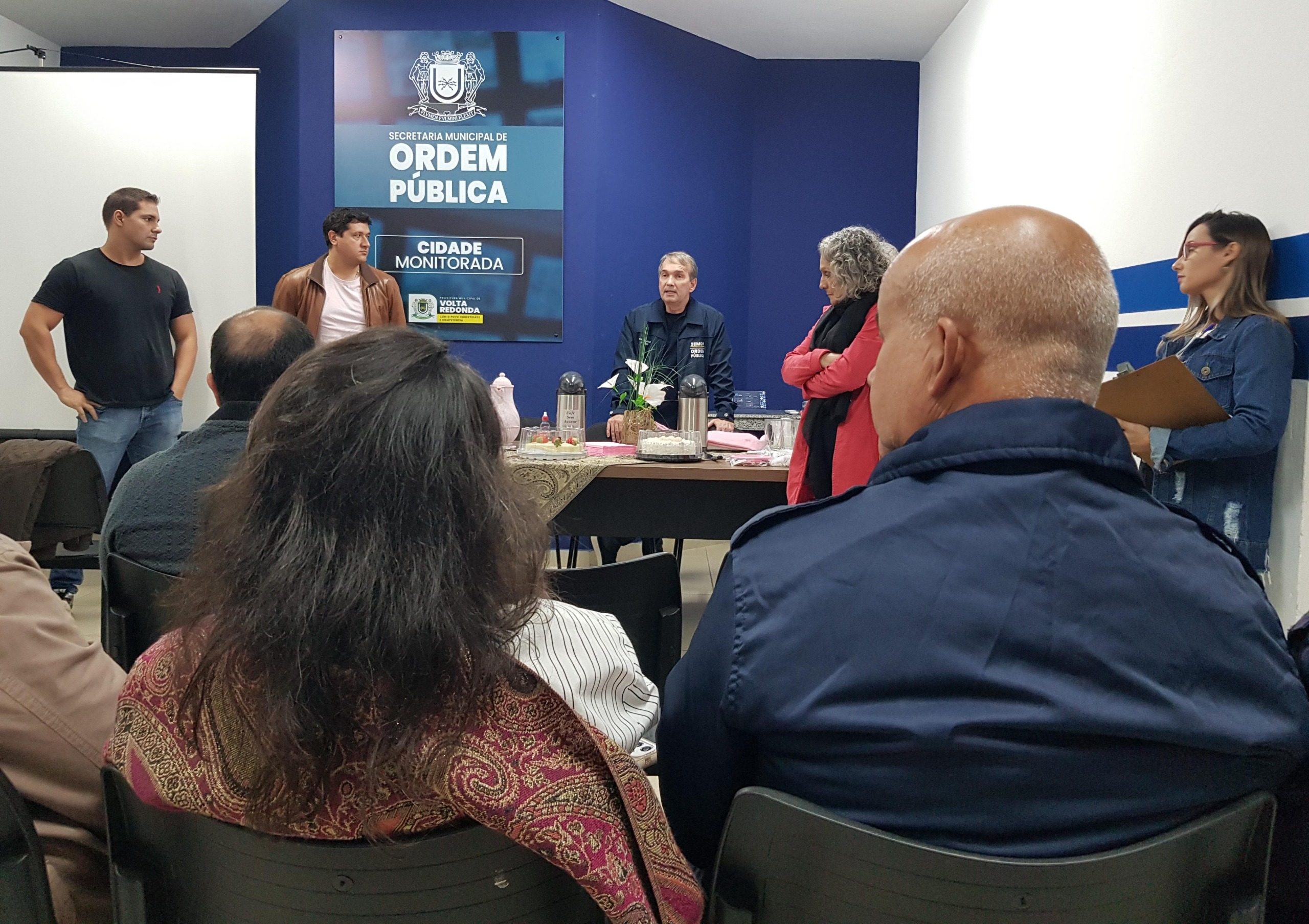 Ordem Pública e Secretaria de Proteção e Defesa Animal se reúnem com protetores em Volta Redonda