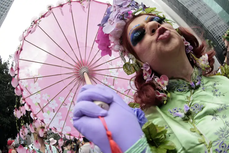 São Paulo (SP), 21/06/2025. Mey Ling na 29ª Parada do Orgulho LGBT+. Foto: Paulo Pinto/Agência Brasil