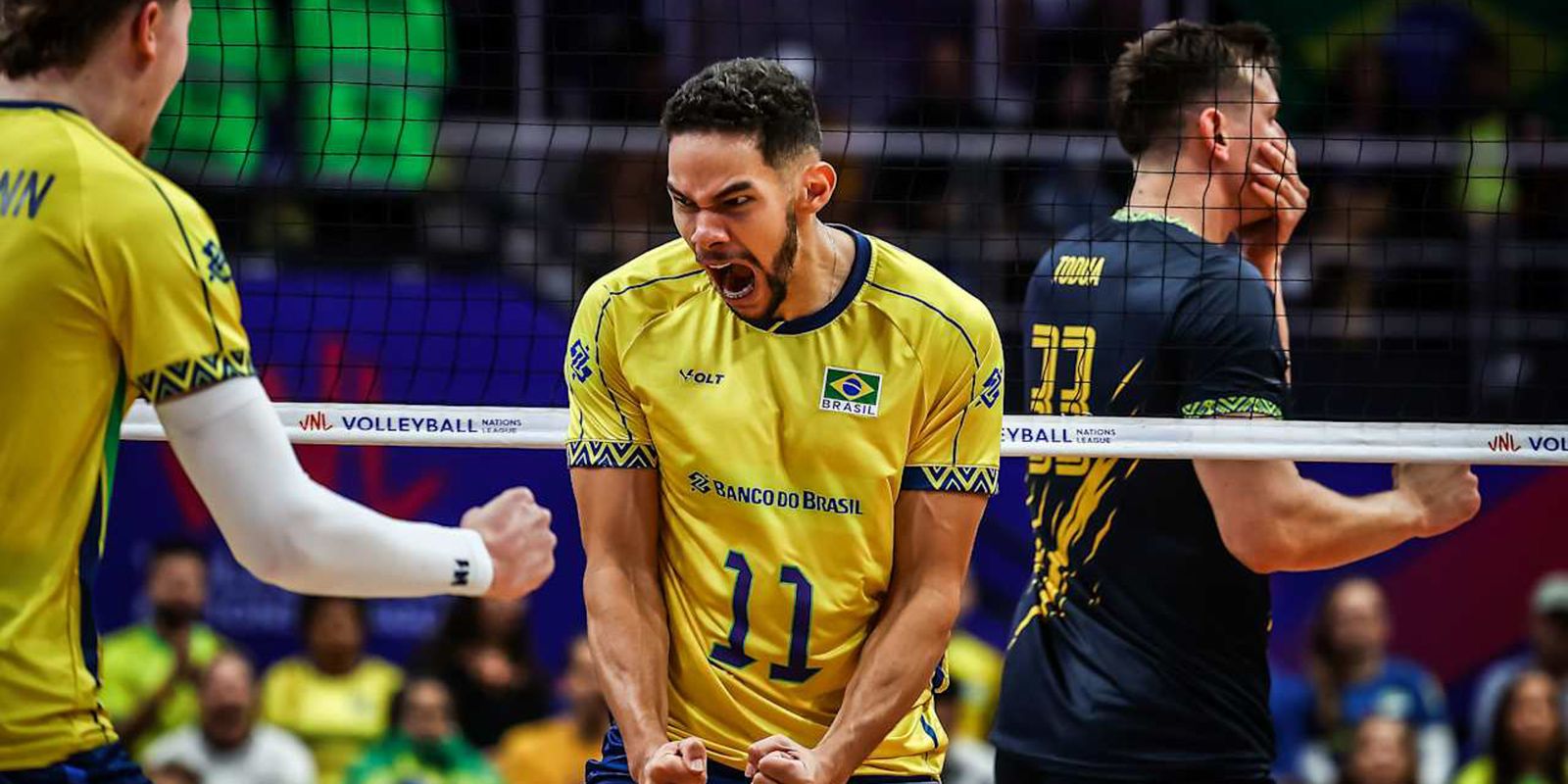 Após início apagado, Brasil vence Ucrânia de virada na Liga das Nações