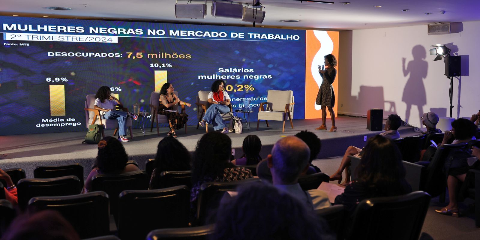 Festival Latinidades debate trabalho digno de mulheres jovens negras