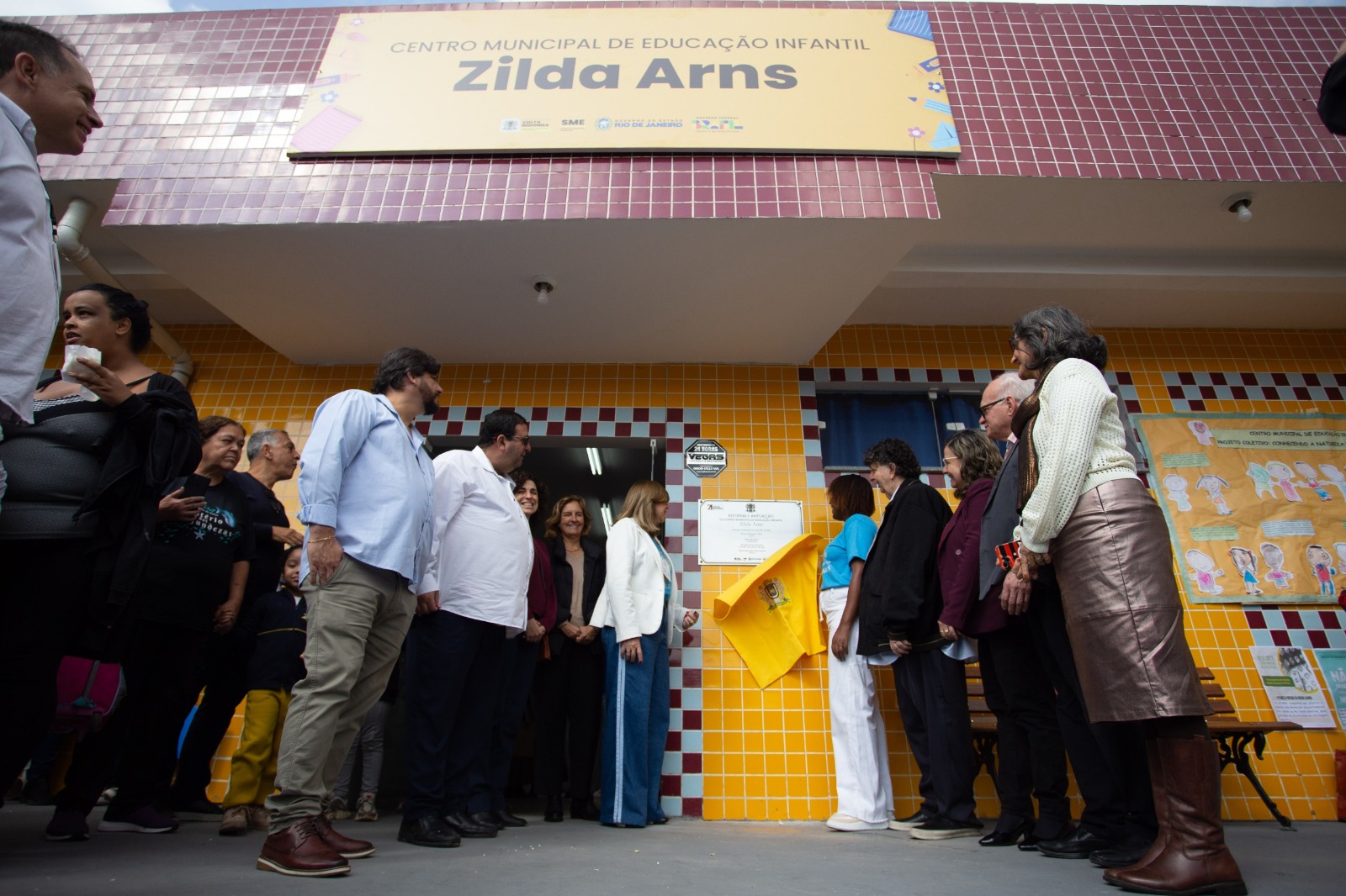 Volta Redonda: Prefeitura entrega reforma e ampliação do CMEI Zilda Arns