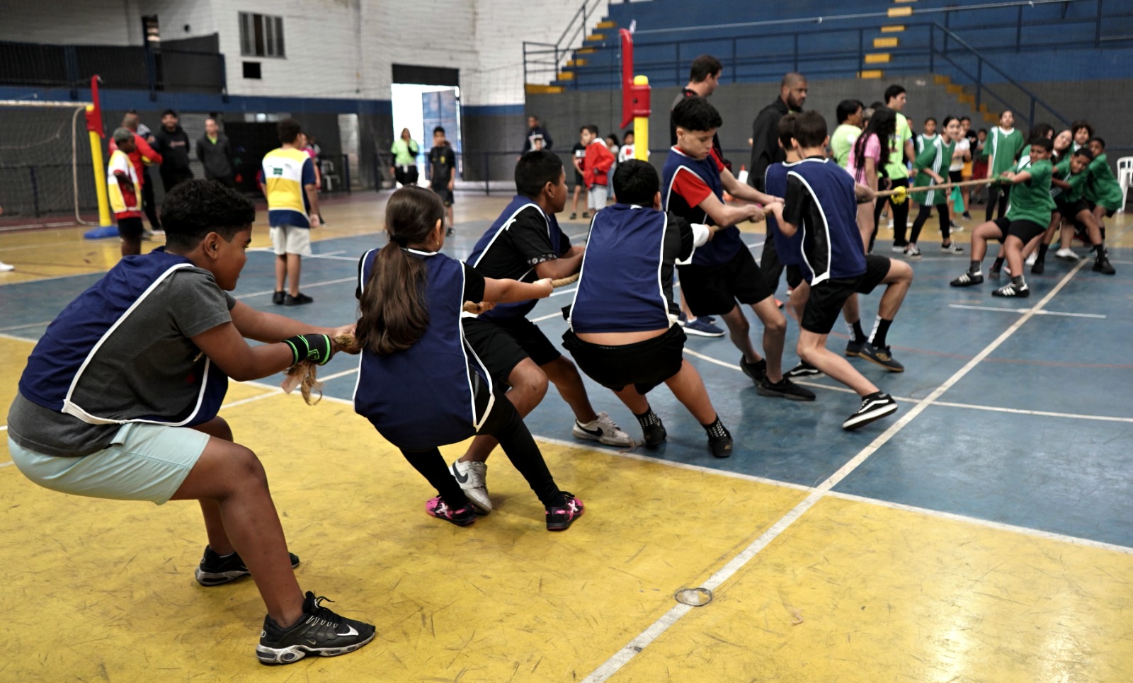 Festival Brincar e Aprender reúne 150 crianças no Ginásio do Siderlândia, em Volta Redonda