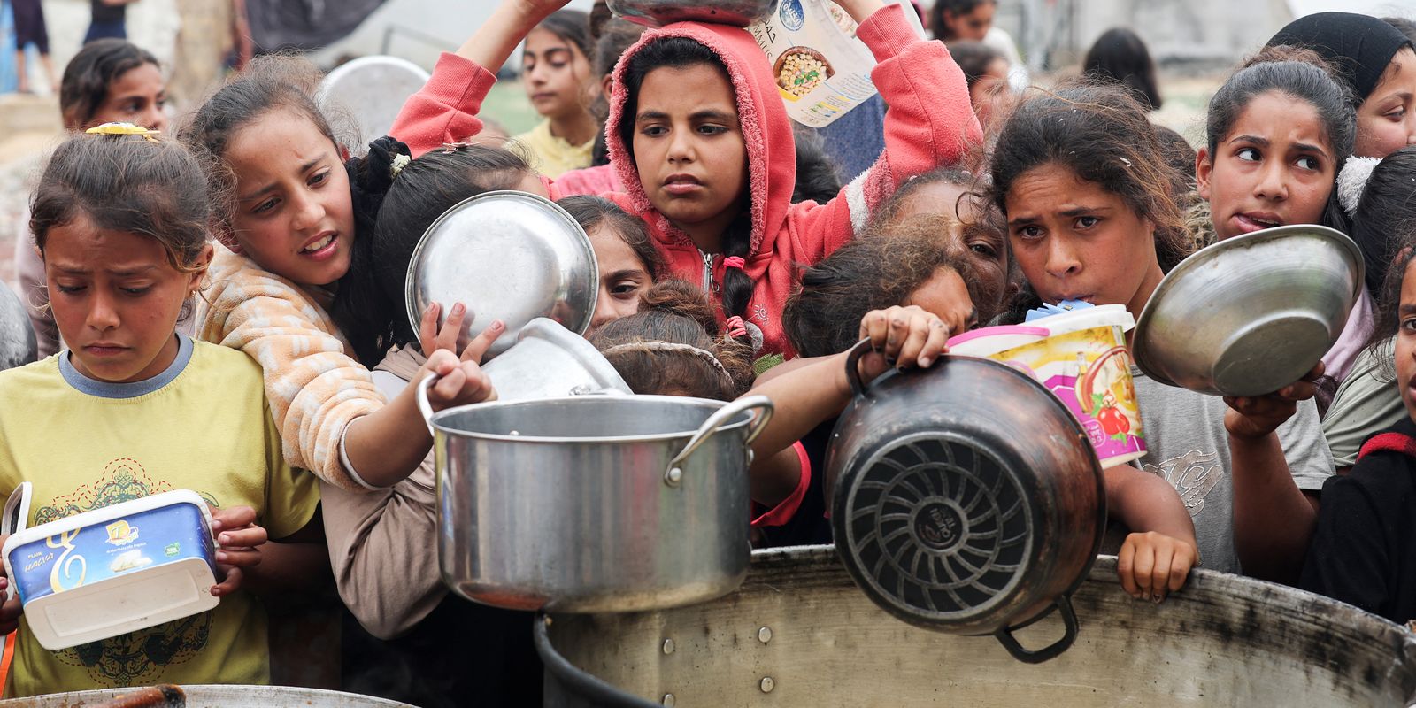 Entidades denunciam redução da distribuição de alimentos em Gaza