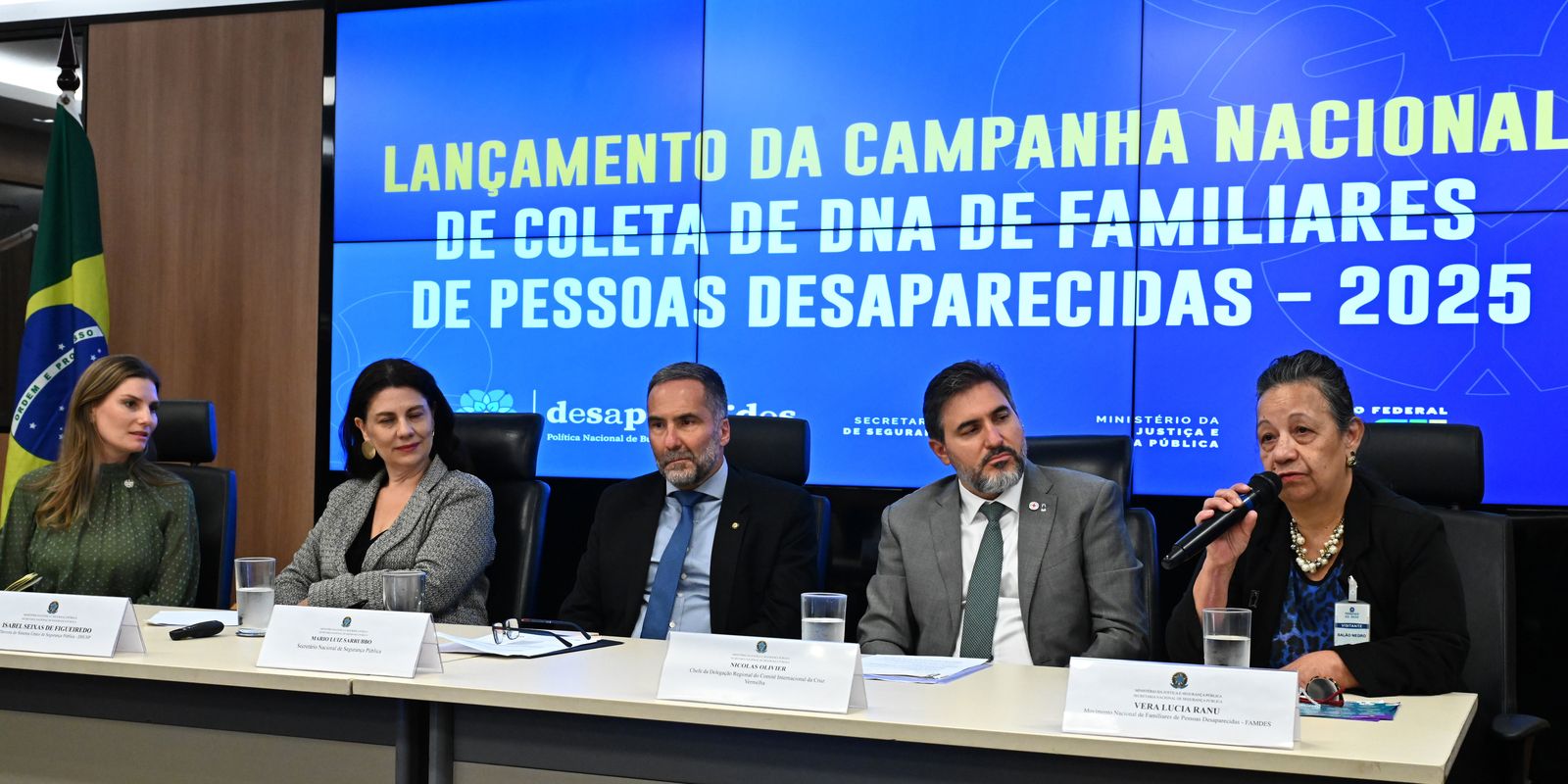 Começa campanha de coleta de DNA de familiares de desaparecidos