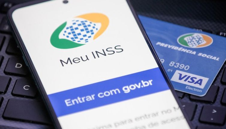 INSS/Divulgação Brasília (DF), 10/07/2025 - Tela do aplicativo Meu INSS. Foto: INSS/Divulgação