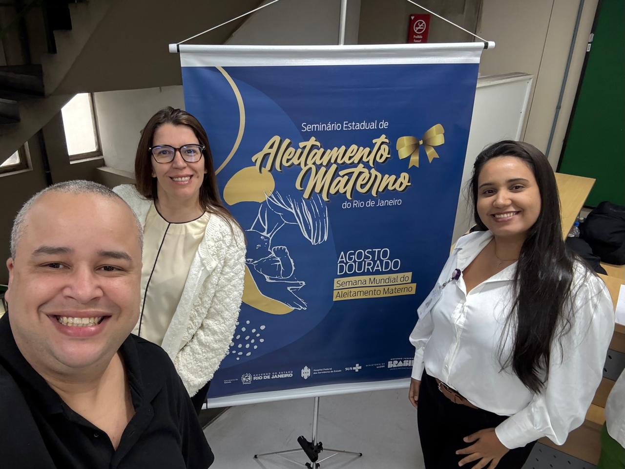 Volta Redonda participa do Seminário Estadual sobre Aleitamento Materno no Rio de Janeiro