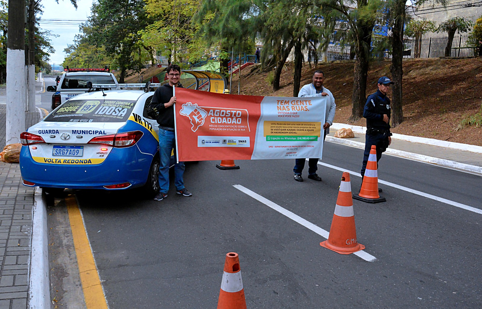 Volta Redonda promove blitz educativa pelo Dia Nacional de Luta da População em Situação de Rua