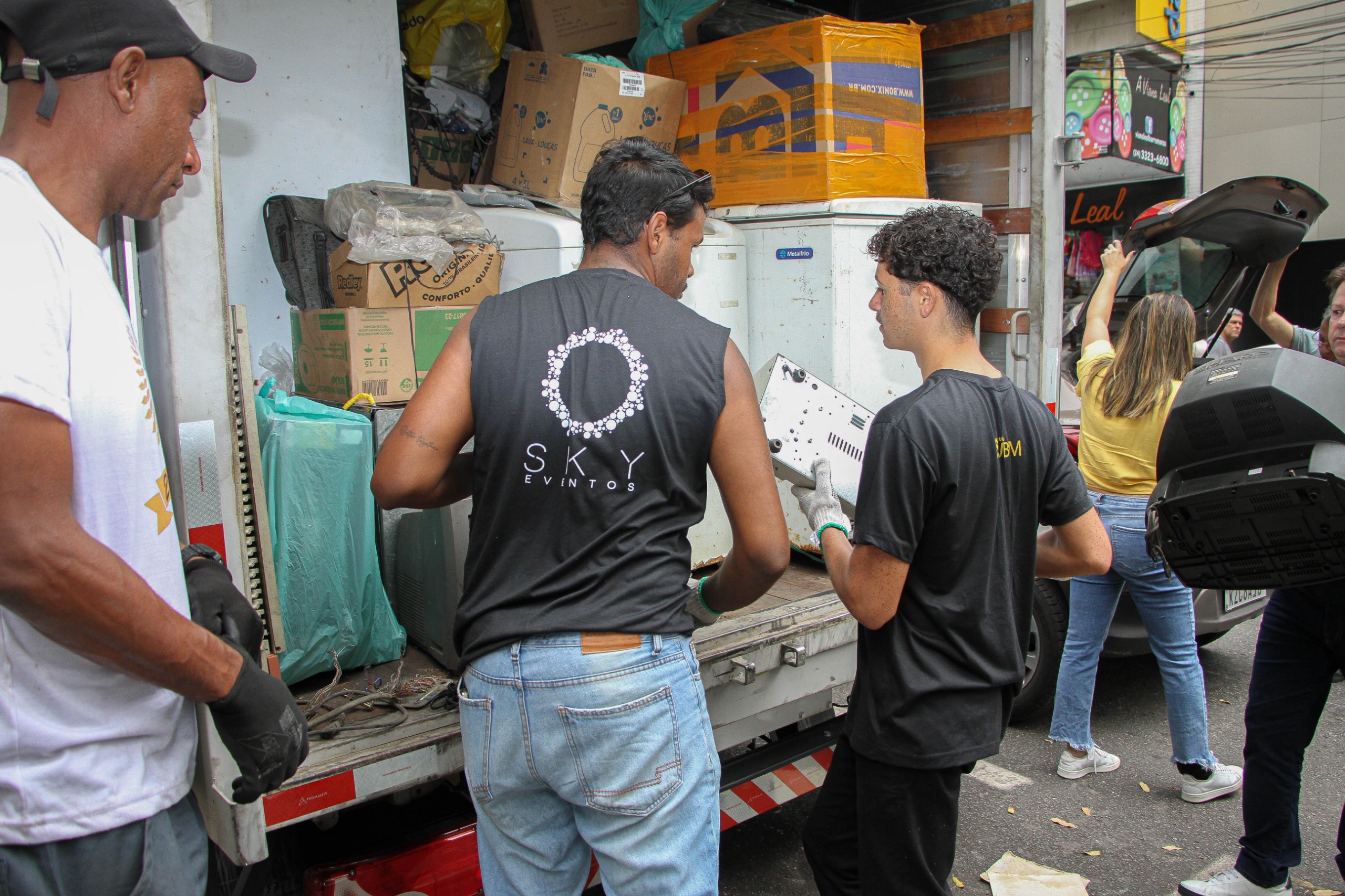 Barra Mansa realiza mais uma edicao do Descarte Solidario –