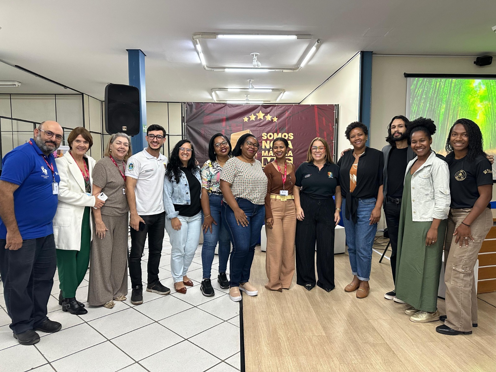 Vice prefeita de Barra Mansa palestra para alunos da Nova UBM