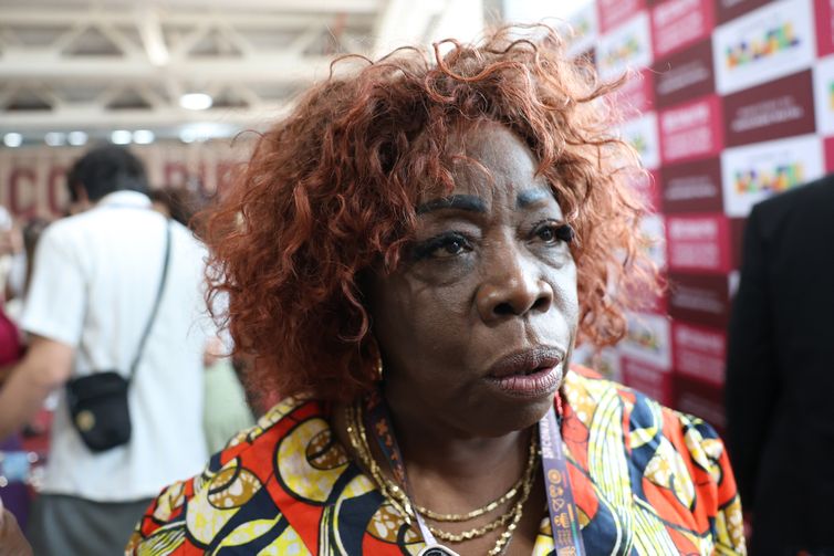 Brasília (DF), 17/09/2025 – Evanderlina Luana Julho,  participa da 5ª Conferência Nacional de Promoção da Igualdade Racial.
Foto: José Cruz/Agência Brasil