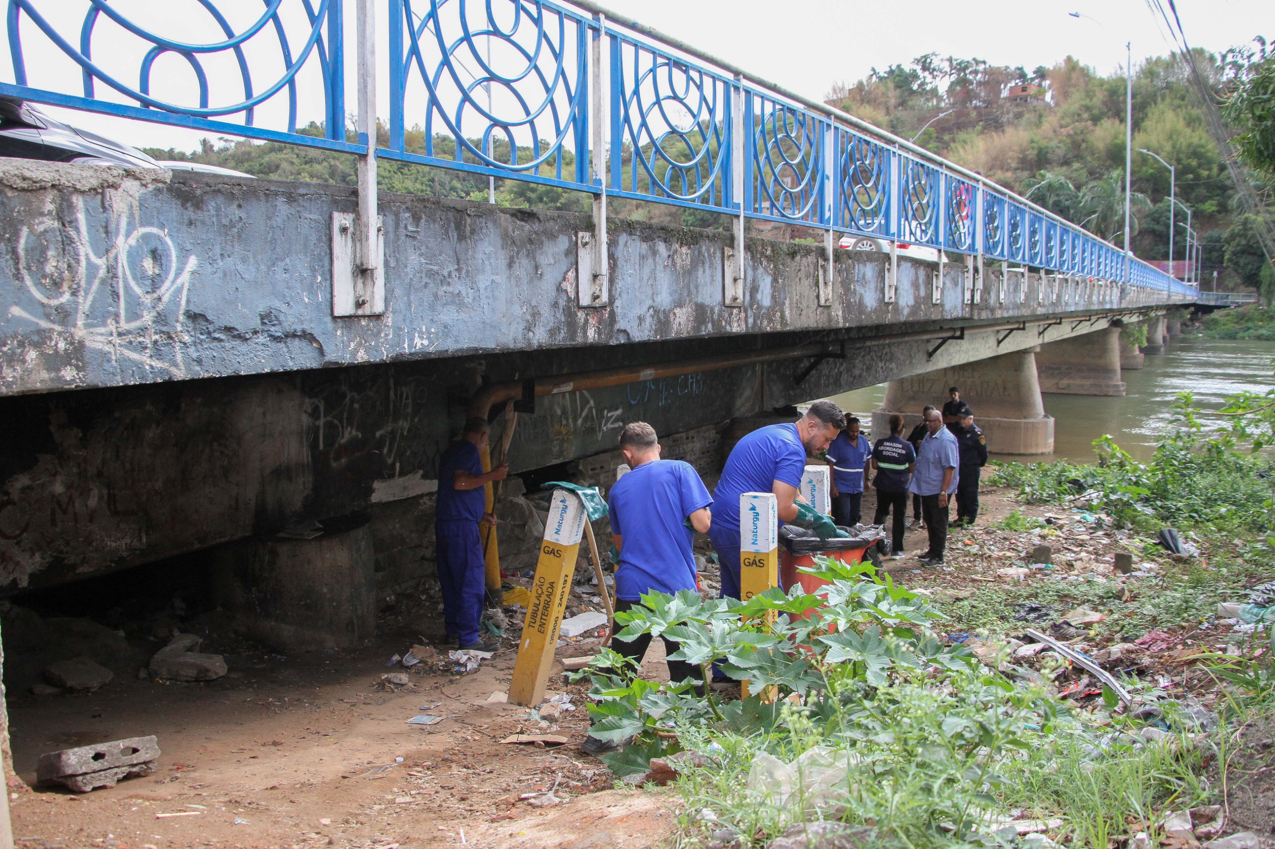 Barra Mansa promove acao conjunta de limpeza e ordenamento na