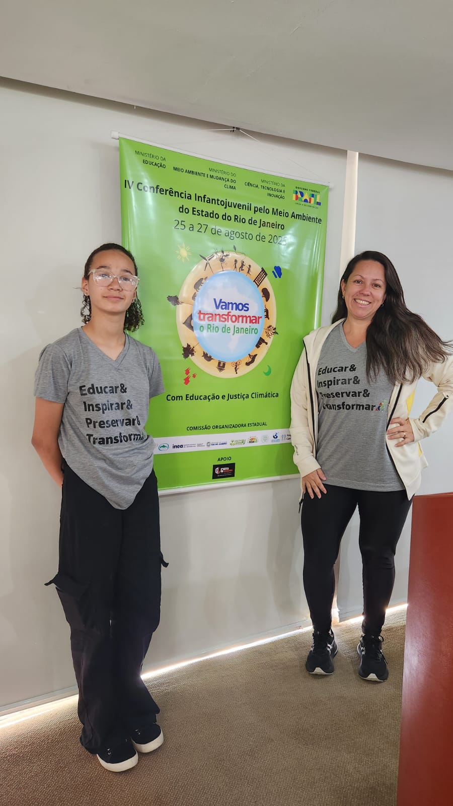 Aluna da rede pública de Volta Redonda representará a cidade e o estado do Rio na VI Conferência Nacional Infantojuvenil pelo Meio Ambiente