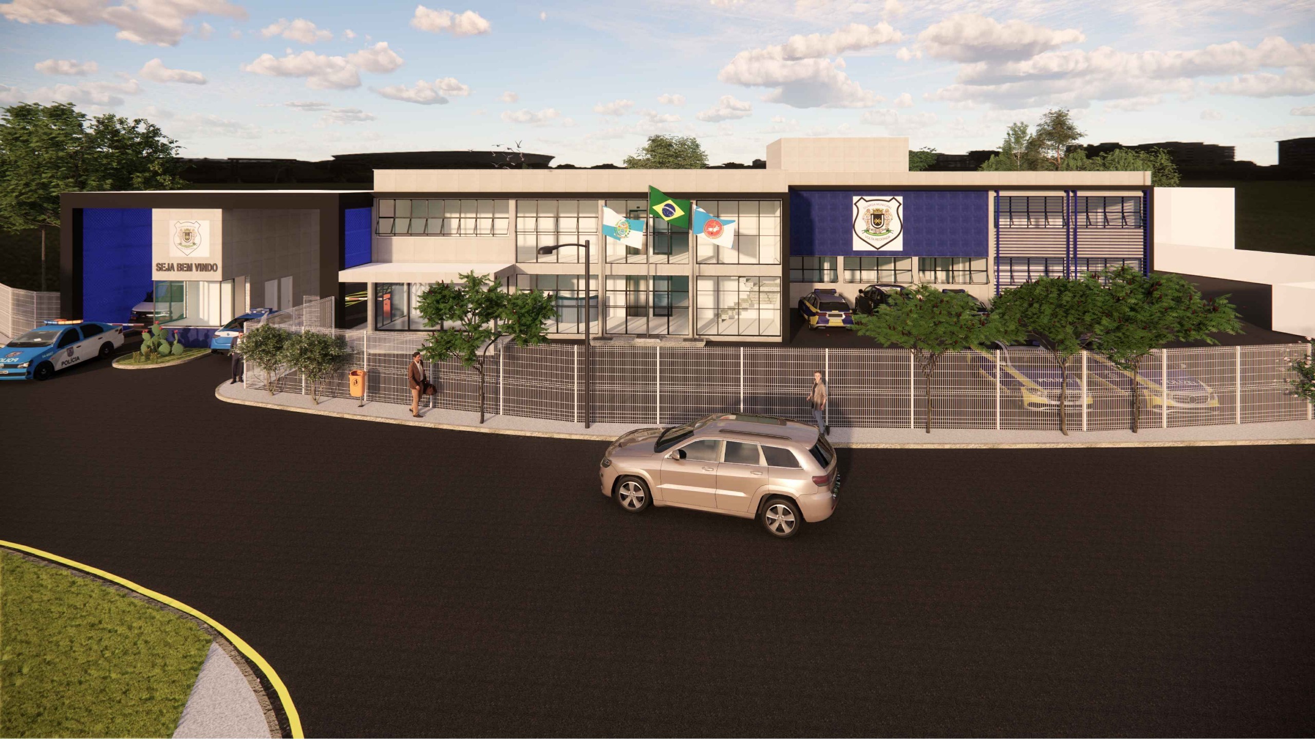 Prefeitura de Volta Redonda inicia obra de modernização da sede da Guarda Municipal