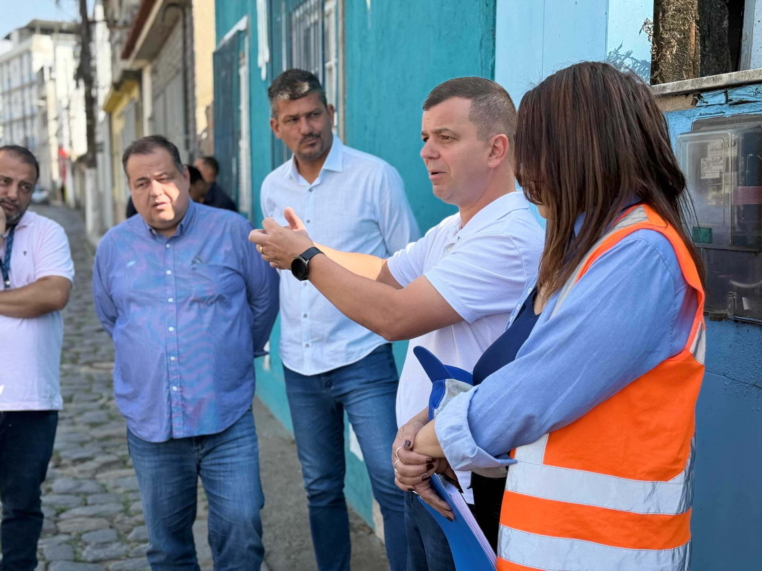 Visita tecnica alinha cronograma de obras do Patio de Manobras