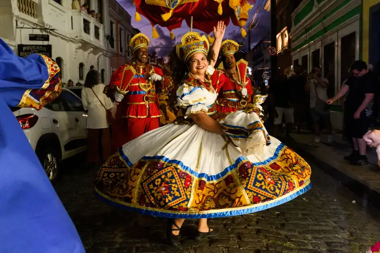 Rio de Janeiro (RJ), 15/09/2025 – Nações de Maracatu levaram tradição popular ao MIMO Festival  
Foto: Rogério Von Krüger/MIMO Festival Divulgação
