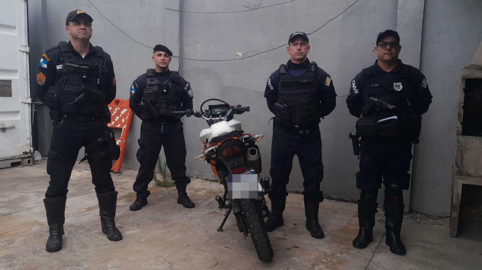 Moto roubada é recuperada em ação integrada de segurança em Volta Redonda