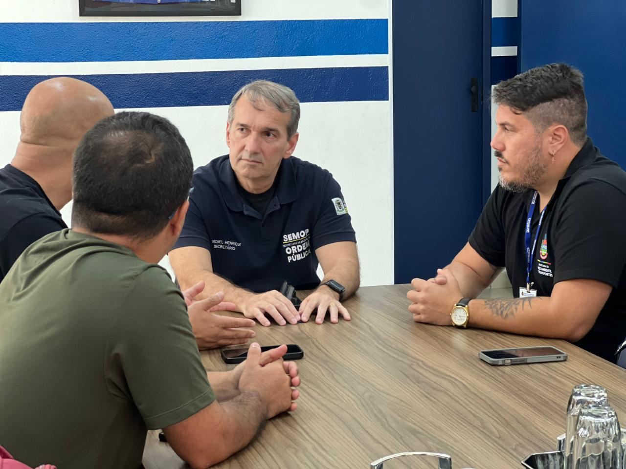 Ordem Pública de Volta Redonda recebe visita de representantes da Prefeitura de São Gonçalo