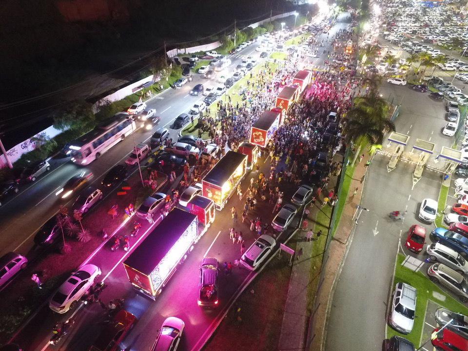 Caravana de Natal da Coca-Cola percorre Volta Redonda no sábado (29)