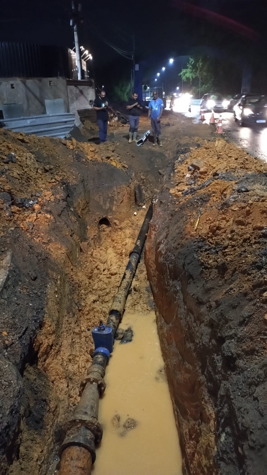 Volta Redonda: Saae finaliza obra de rede de abastecimento no Voldac