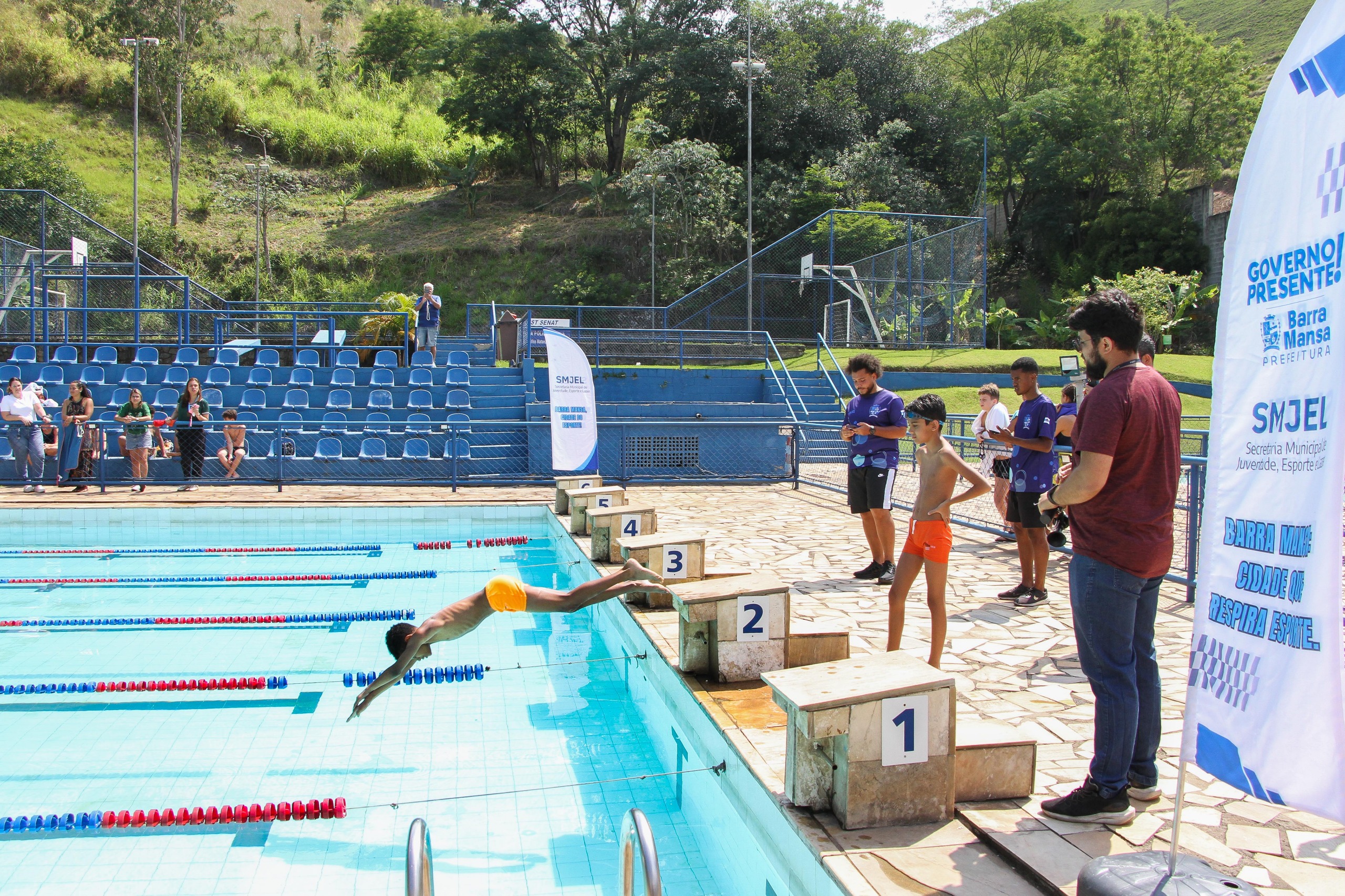 Jogos Escolares de Barra Mansa avancam com etapa de natacao