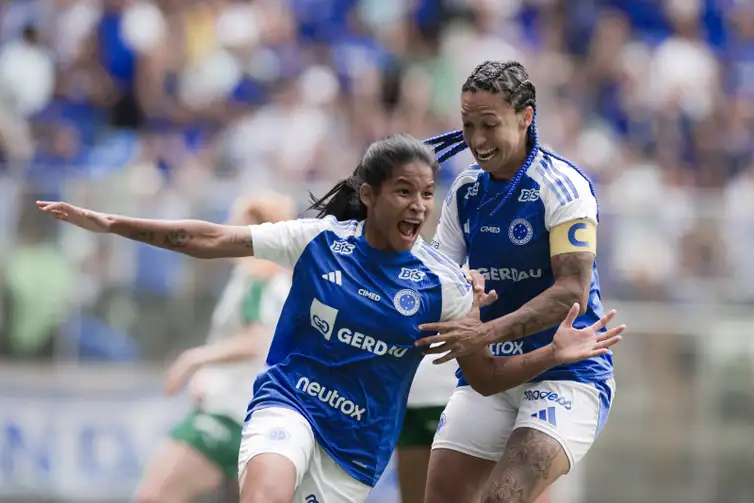 São Paulo- 31/08/2025 - Cruzeiro perde do Palmeiras, mas vai a final do Brasileirão Feminino. Foto:  Cris Mattos/Staff Images Woman/CBF