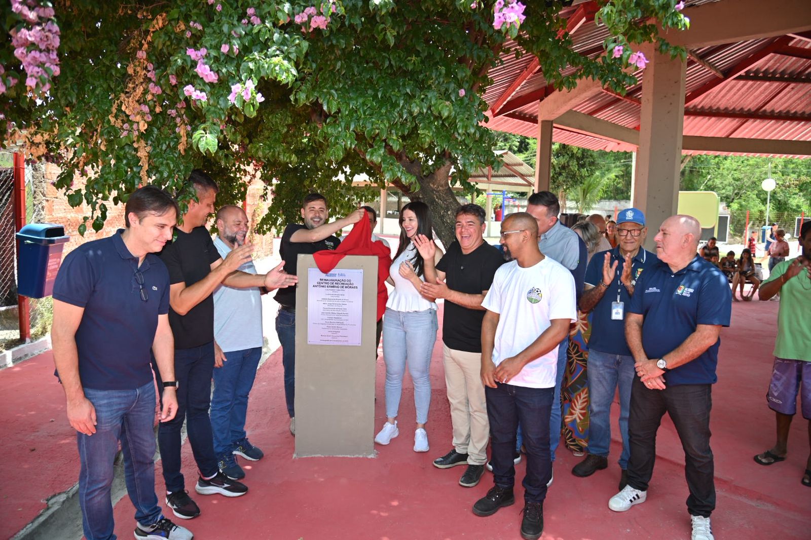 Centro de Recreacao do bairro Saudade e totalmente revitalizado –